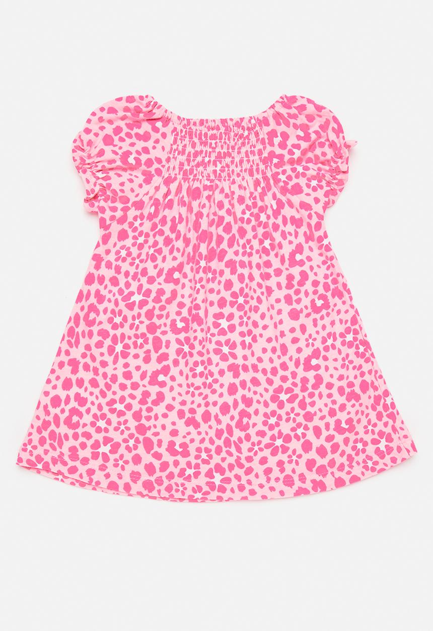 Pop Candy - Casual dress - pink leopard print