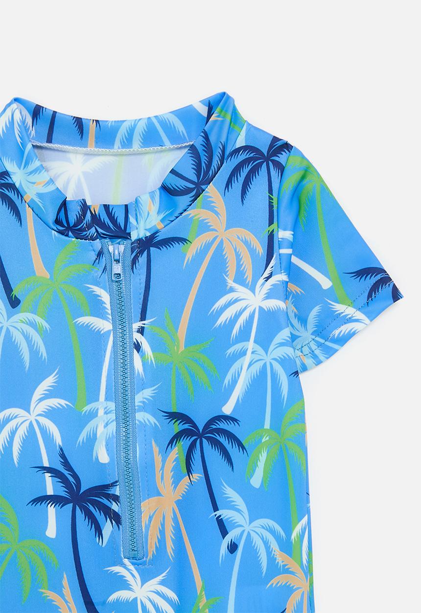 Pop Candy - Baby swimsuit - blue/tropical