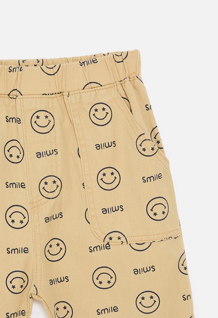 Pop Candy - Smiley shorts - beige
