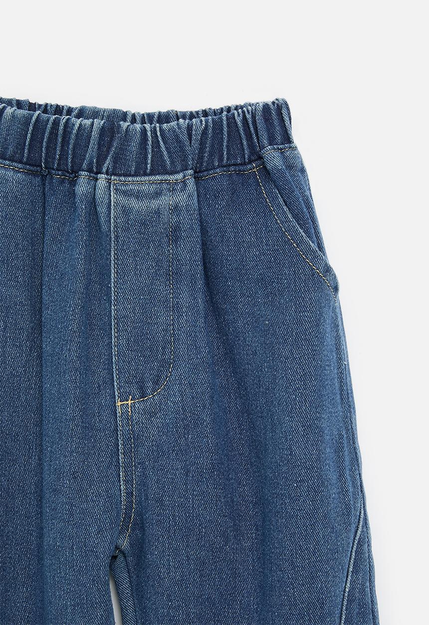 Pop Candy - Cuff jean - navy