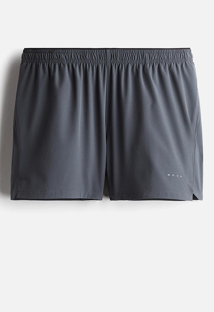 H&M - Short running shorts with drymove™ - dark grey