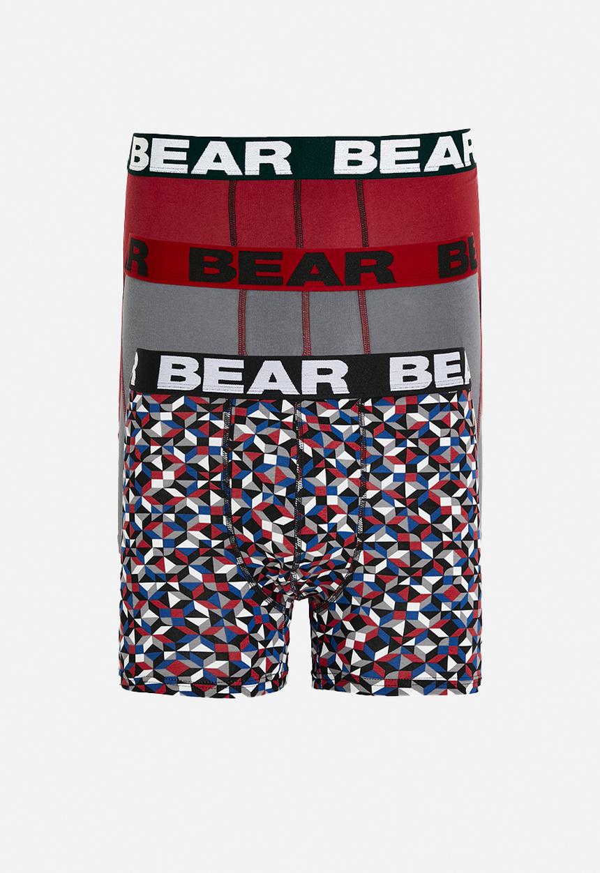 Bear - 3Pk Bodyshorts - multi