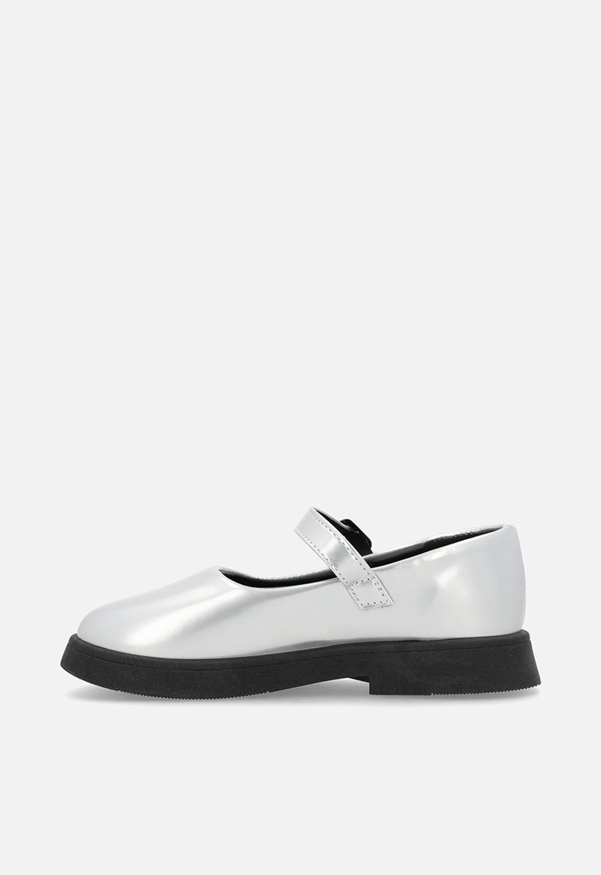 Pop Candy - Plain mary jane - silver