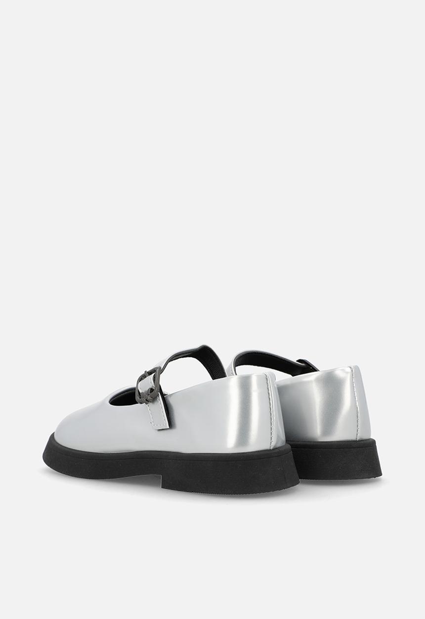 Pop Candy - Plain mary jane - silver