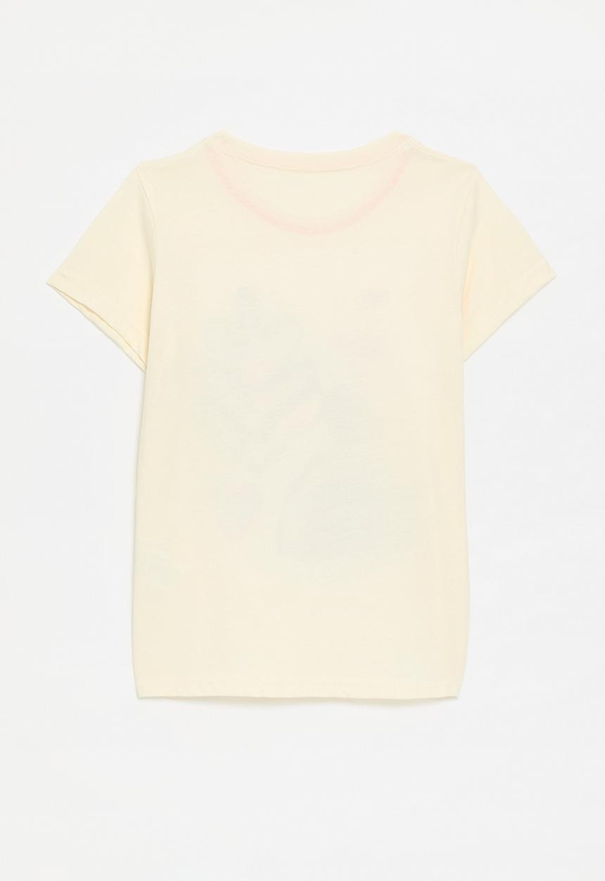 Pop Candy - Crew neck tee - ecru