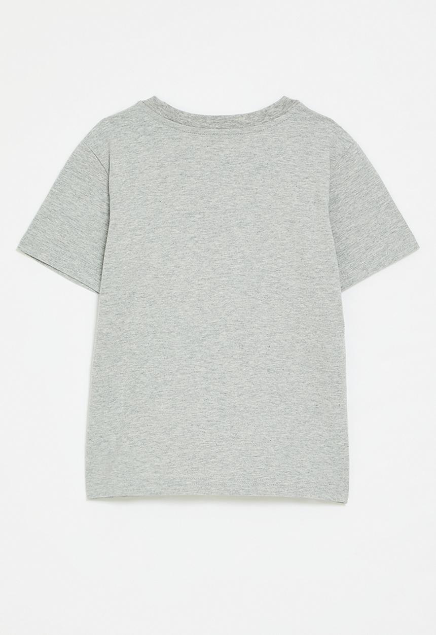 Pop Candy - Safari theme graphic tee - grey