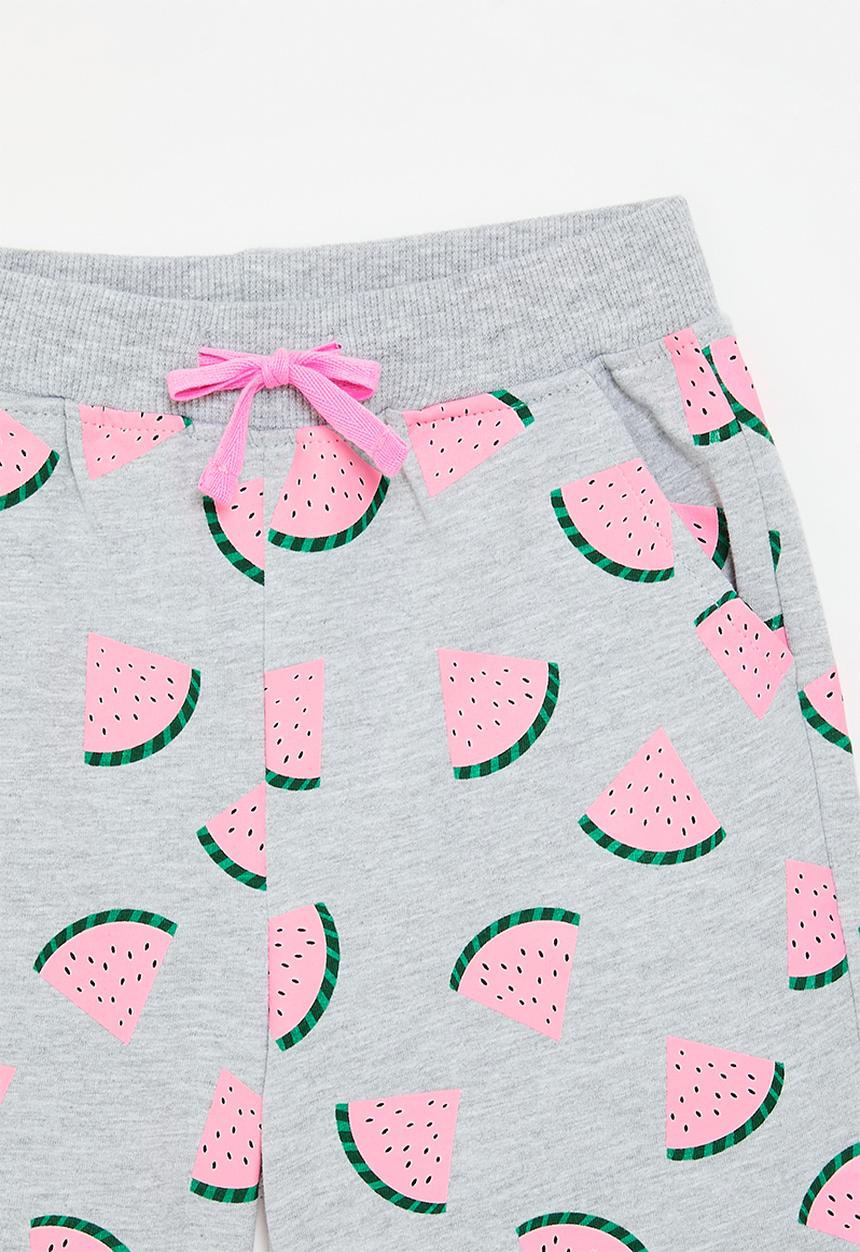 Pop Candy - Watermelon shorts - grey/pink