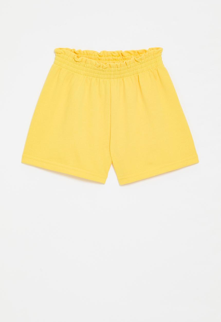 Pop Candy - Elasticated waist shorts - yellow