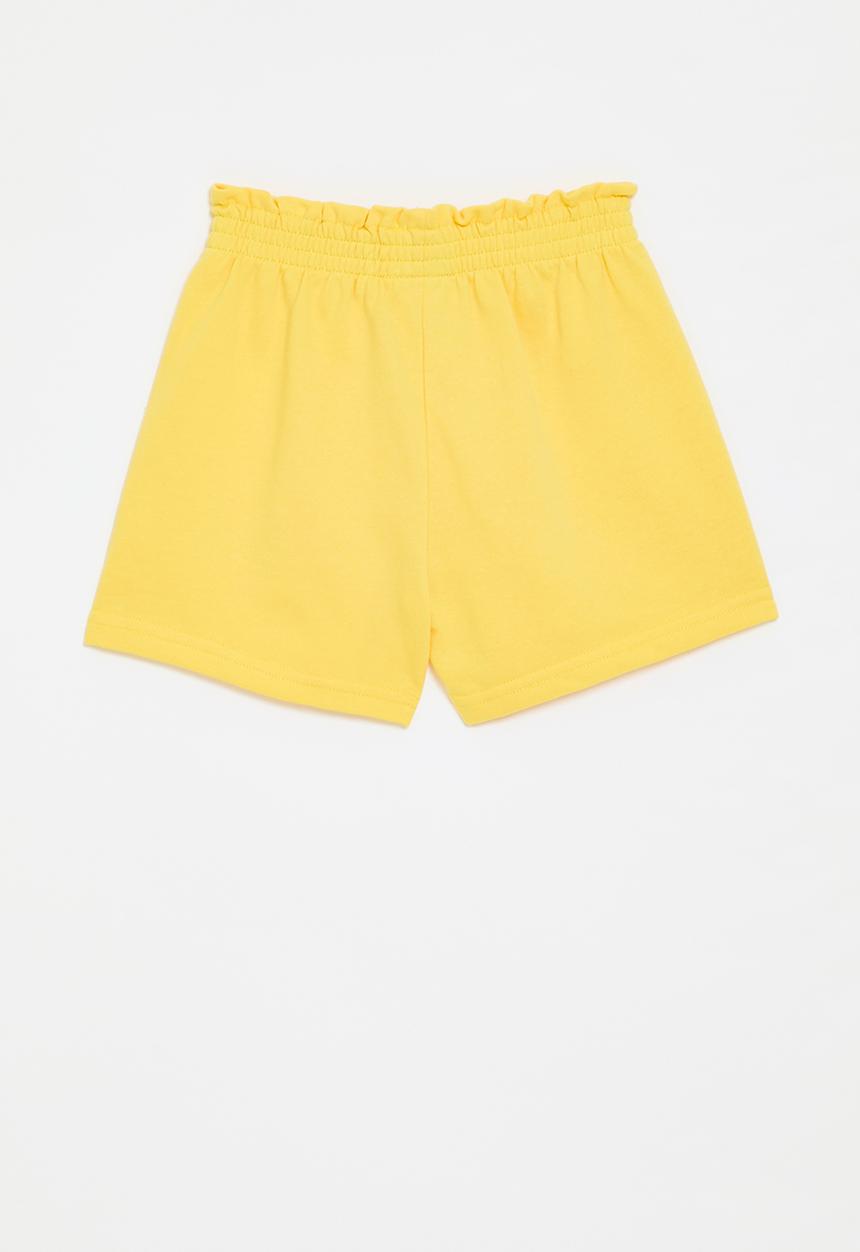 Pop Candy - Elasticated waist shorts - yellow