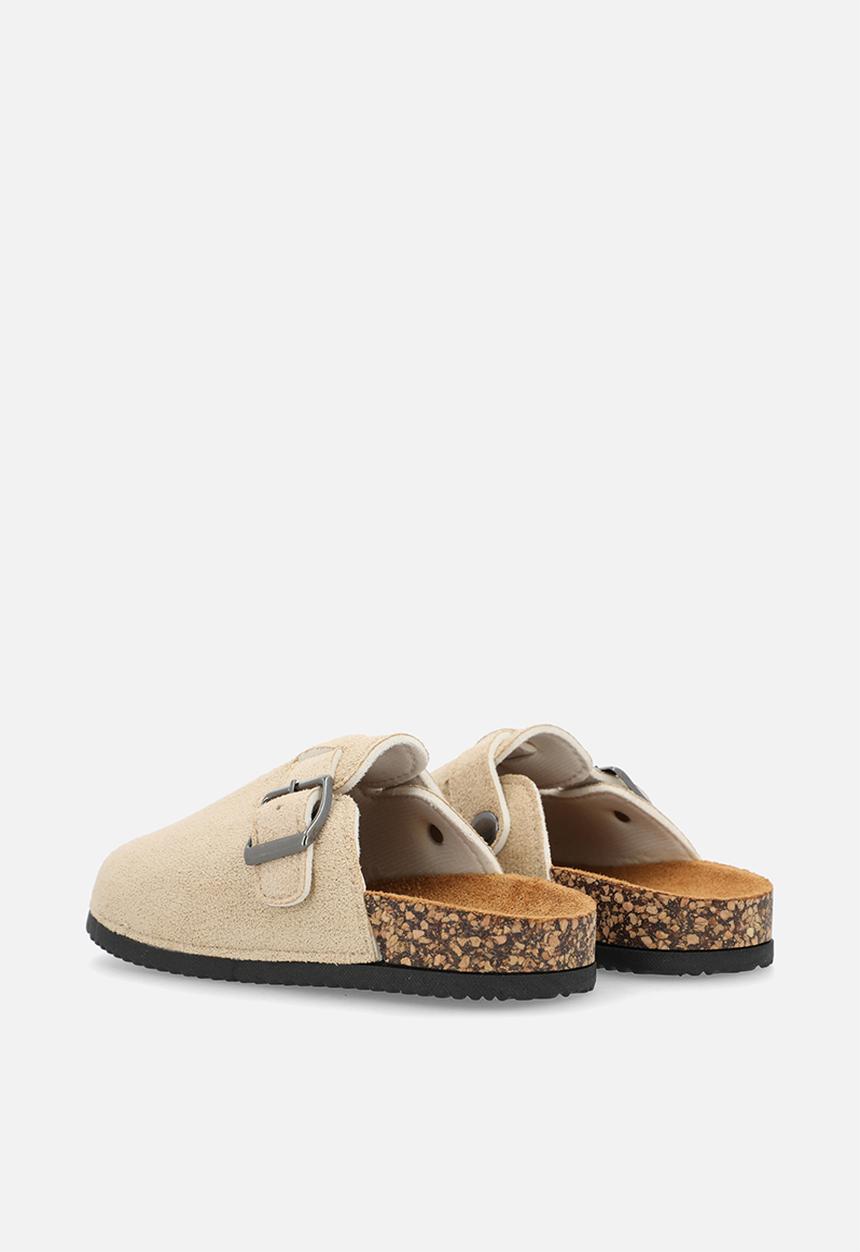 Pop Candy - Buckle slides - light beige
