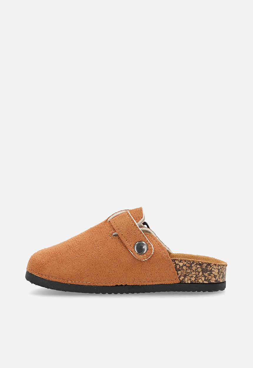 Pop Candy - Buckle slides - tan