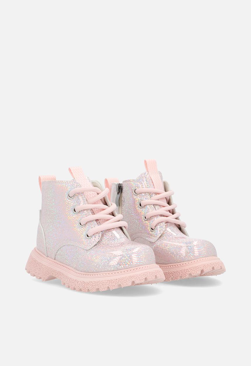 Pop Candy - Lace up boot - pink