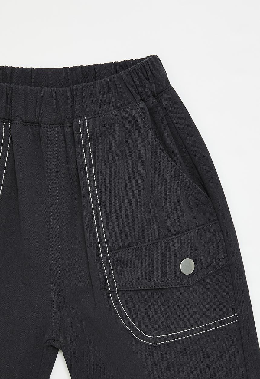 Pop Candy - Pocket detail shorts - navy