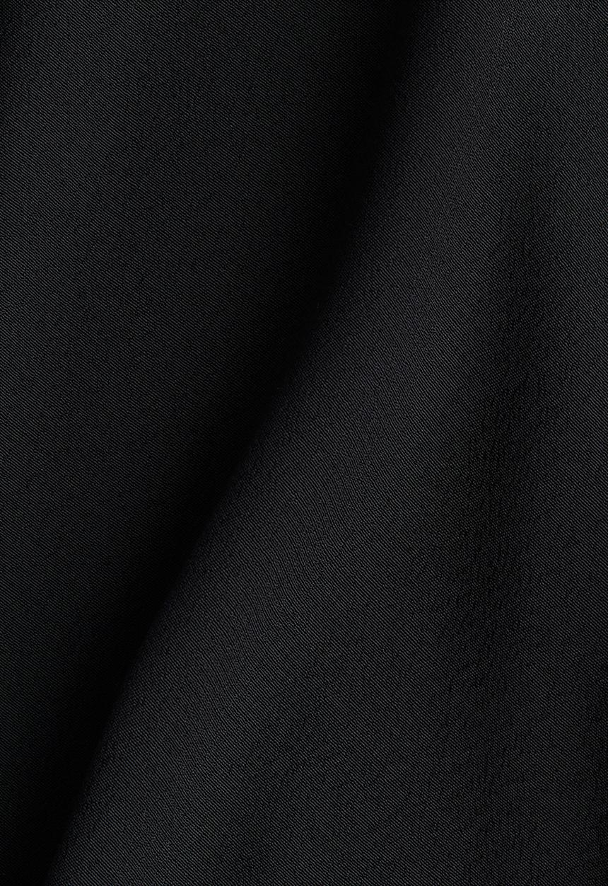 H&M - Flared slip skirt - black