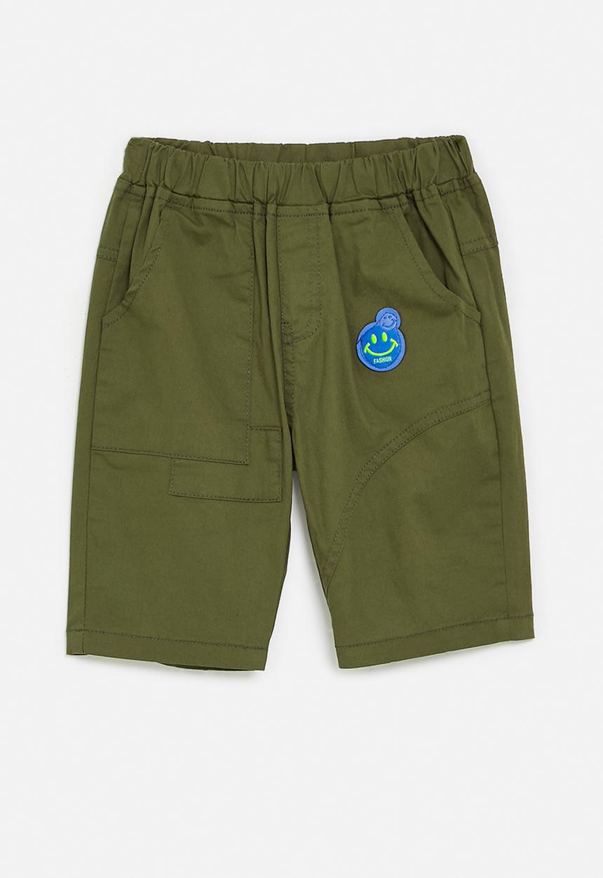 Pop Candy - Woven shorts - dark green