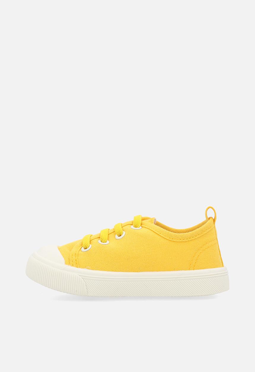 Pop Candy - Lace up sneakers - yellow