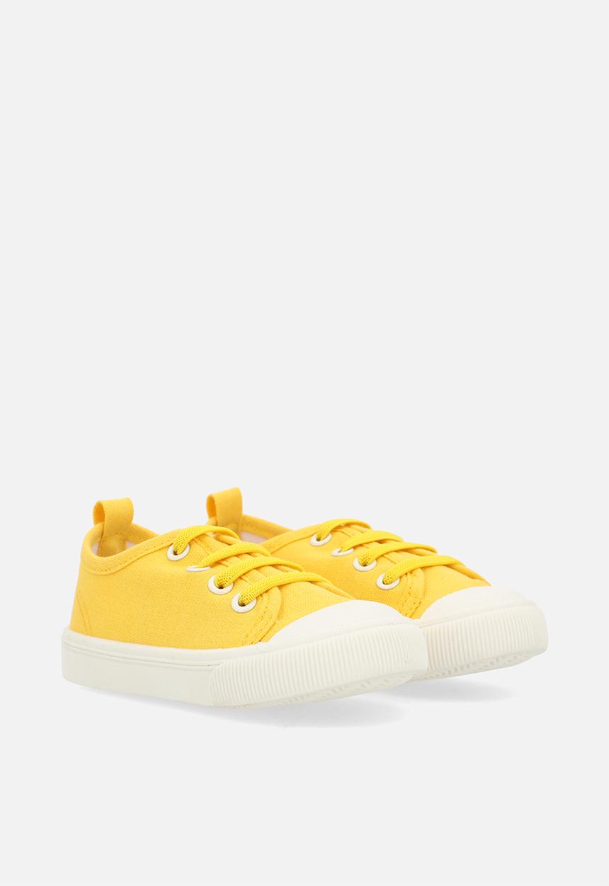 Pop Candy - Lace up sneakers - yellow