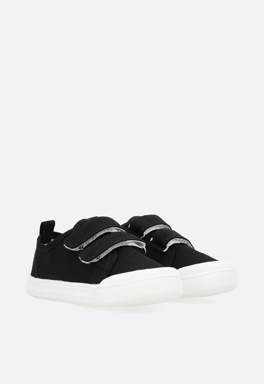 Pop Candy - Adjustable strap fastener sneakers - black
