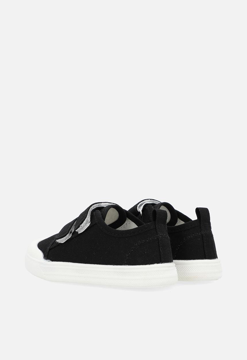 Pop Candy - Adjustable strap fastener sneakers - black