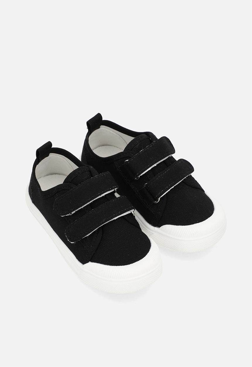 Pop Candy - Adjustable strap fastener sneakers - black