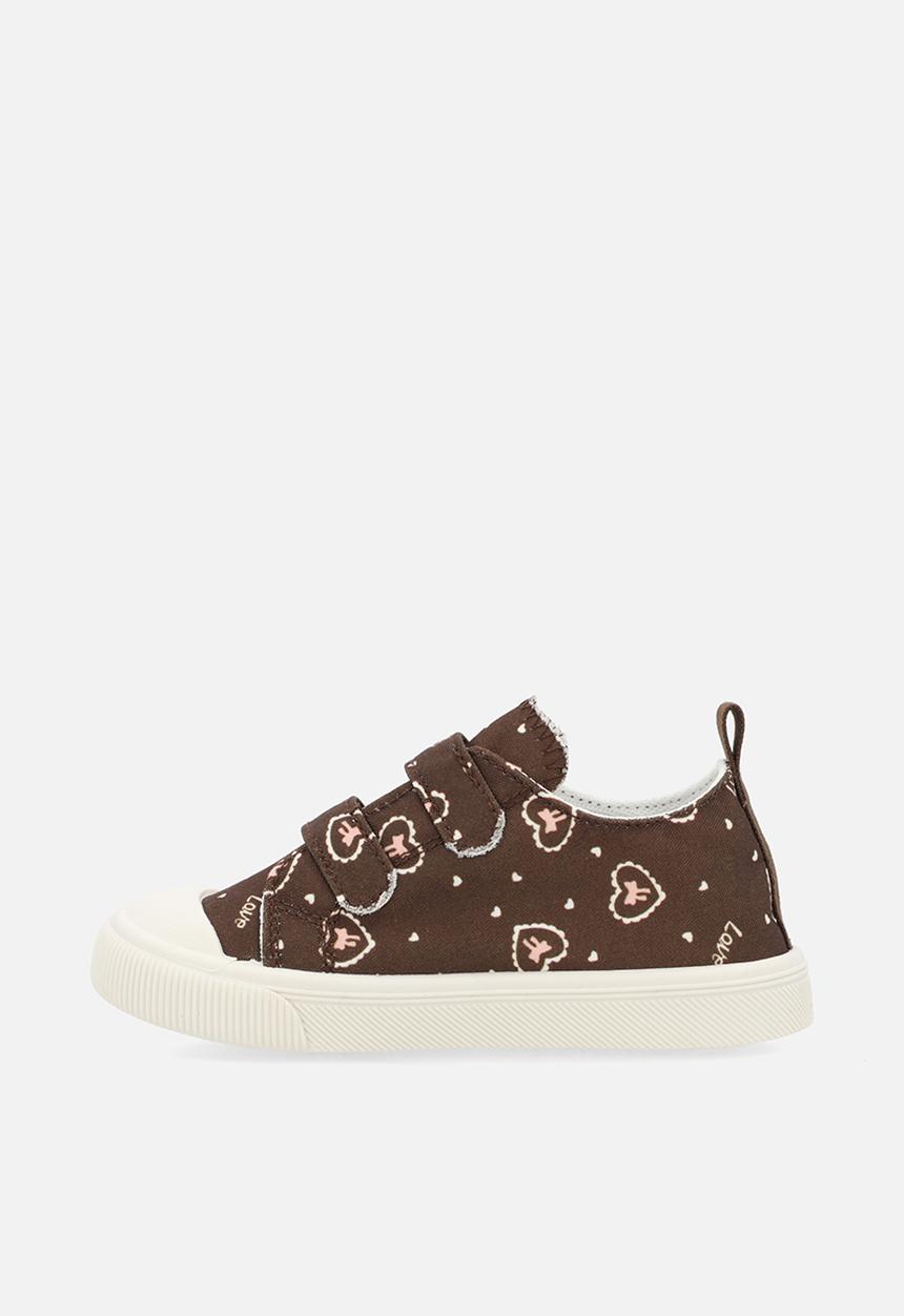 Pop Candy - Printed sneakers - brown