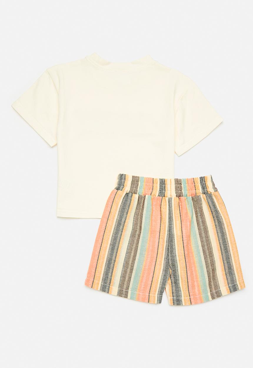 Pop Candy - Tee & shorts set - multi