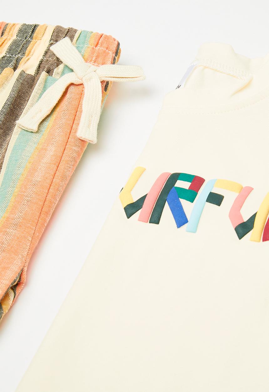 Pop Candy - Tee & shorts set - multi