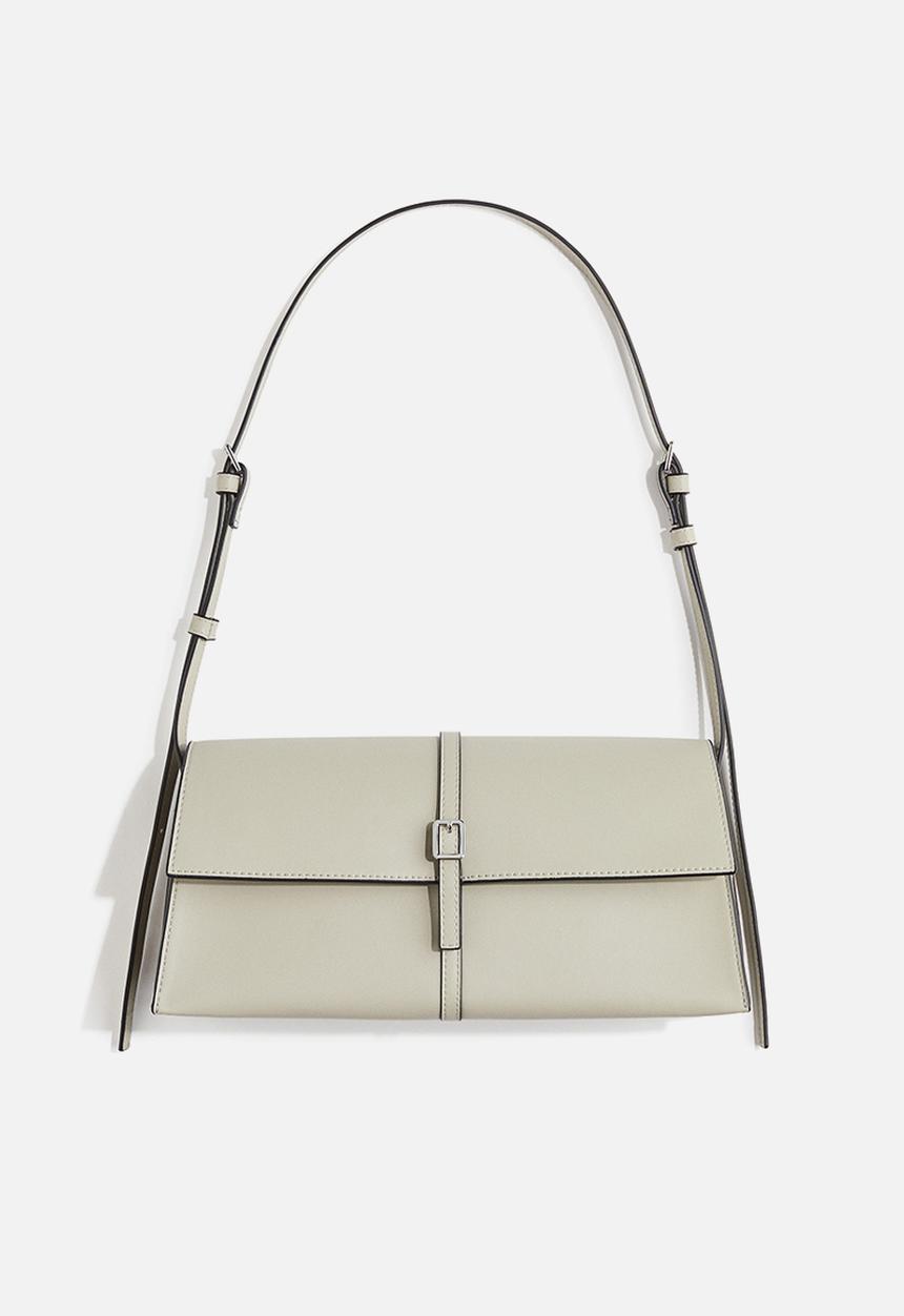 H&M - Shoulder bag - light green-beige