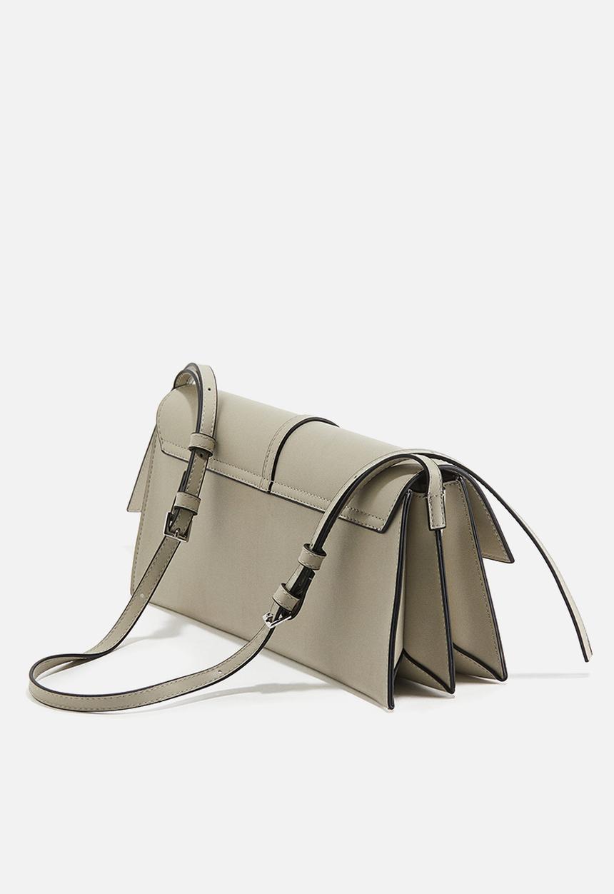 H&M - Shoulder bag - light green-beige