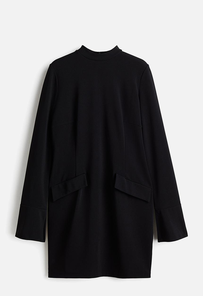 H&M - Interlock jersey dress - black