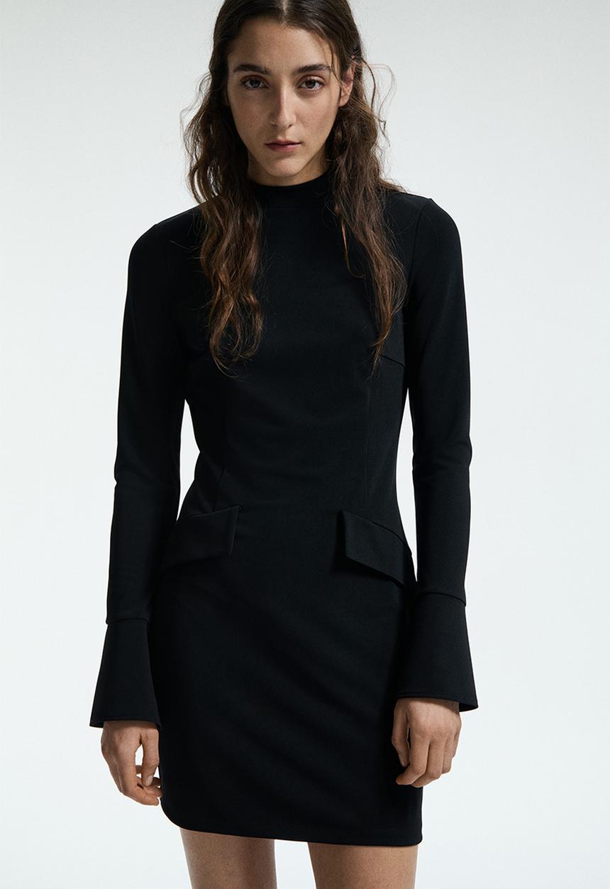 H&M - Interlock jersey dress - black
