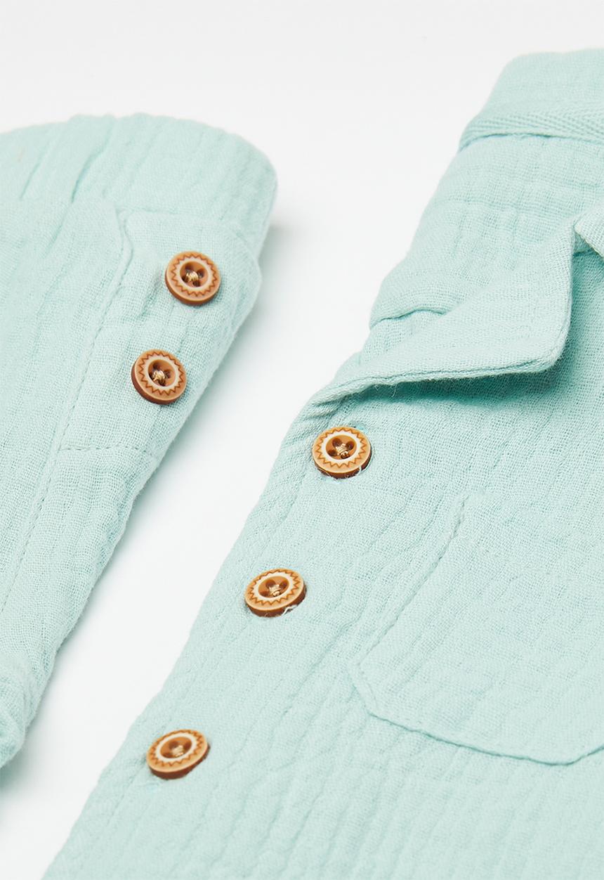 Pop Candy - Shirt & short set - green