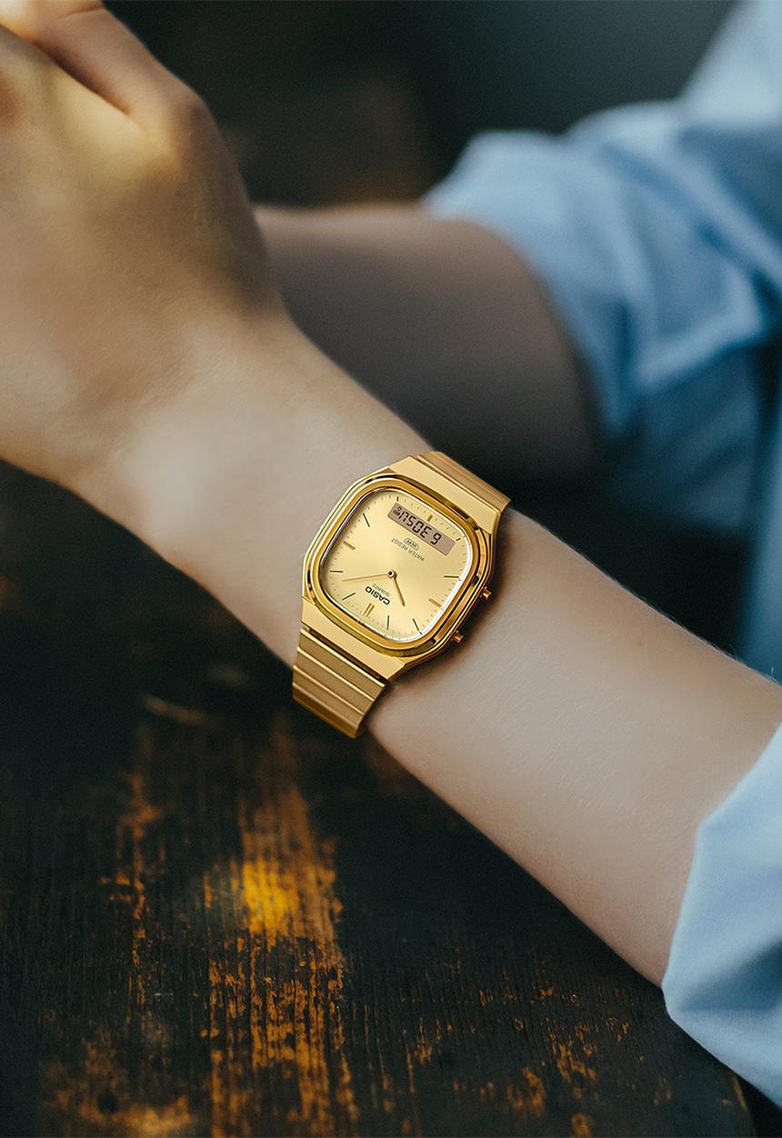 Casio - Casio Anadigi - Gold