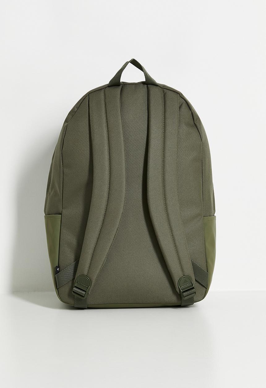 adidas Performance - Classic bars backpack - olive strata/black