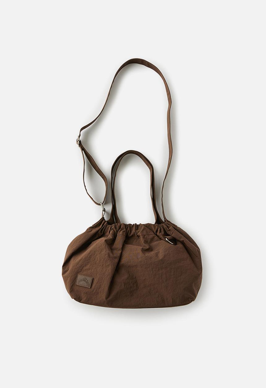 Rubi - Active Scrunch Crossbody Bag - Deep Taupe