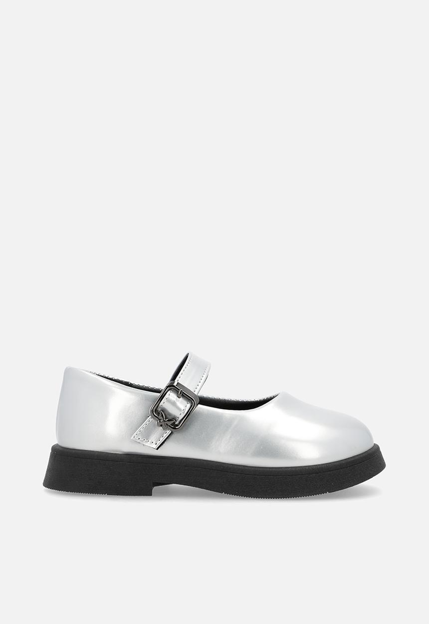 Pop Candy - Plain mary jane - silver