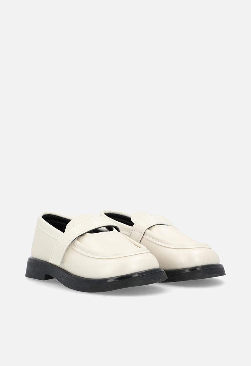 Pop Candy - Single strap loafers - ecru 
