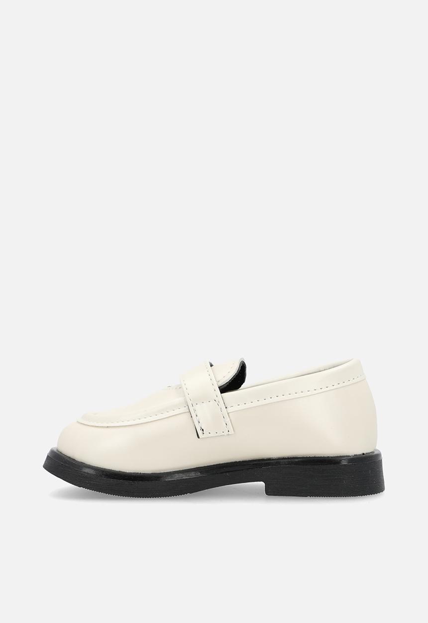 Pop Candy - Single strap loafers - ecru 