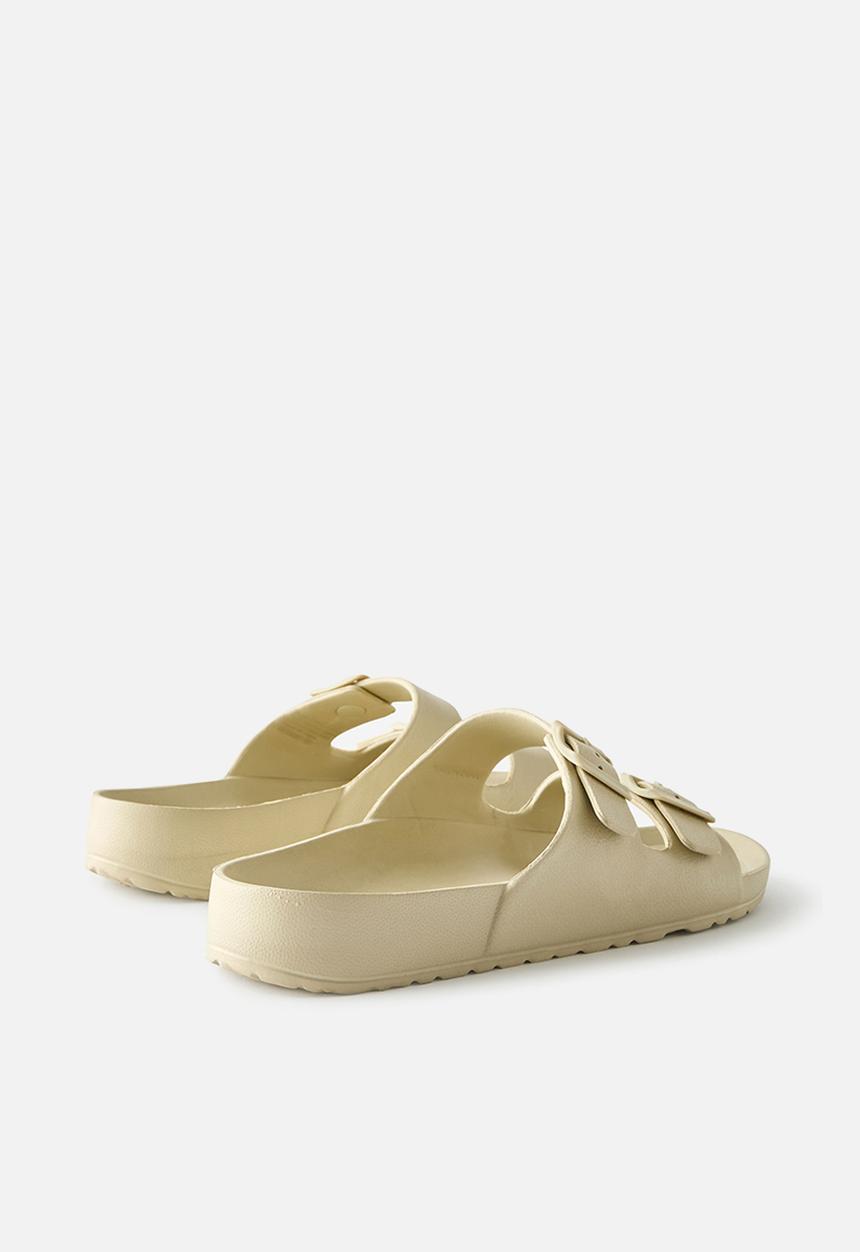 Cotton On - Eva double buckle - bone
