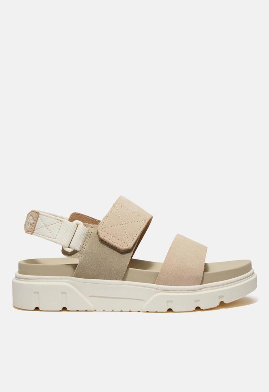 Timberland - Greyfield sandal backstrap sandal - light beige suede