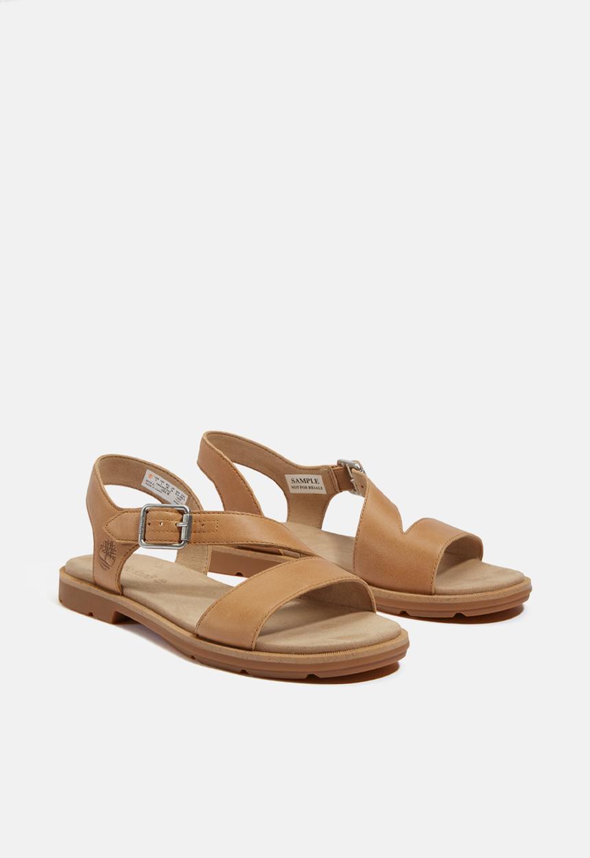 Timberland - Calista bay backstrap sandal - medium beige full grain
