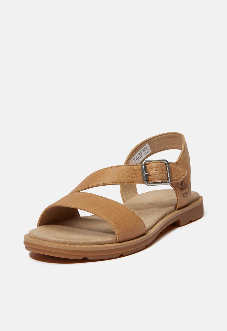 Timberland - Calista bay backstrap sandal - medium beige full grain