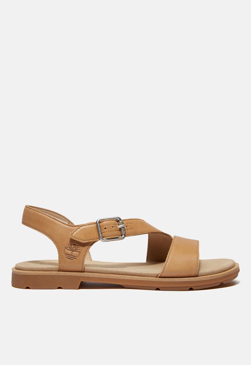 Timberland - Calista bay backstrap sandal - medium beige full grain