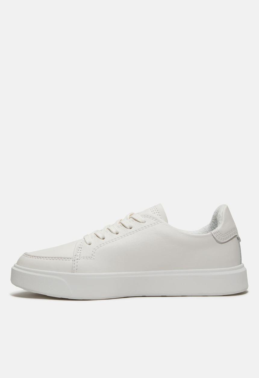Timberland - Emerson street low lace sneaker - white full grain