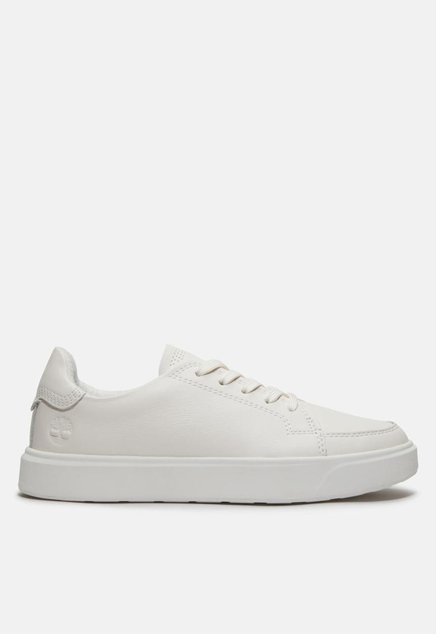 Timberland - Emerson street low lace sneaker - white full grain