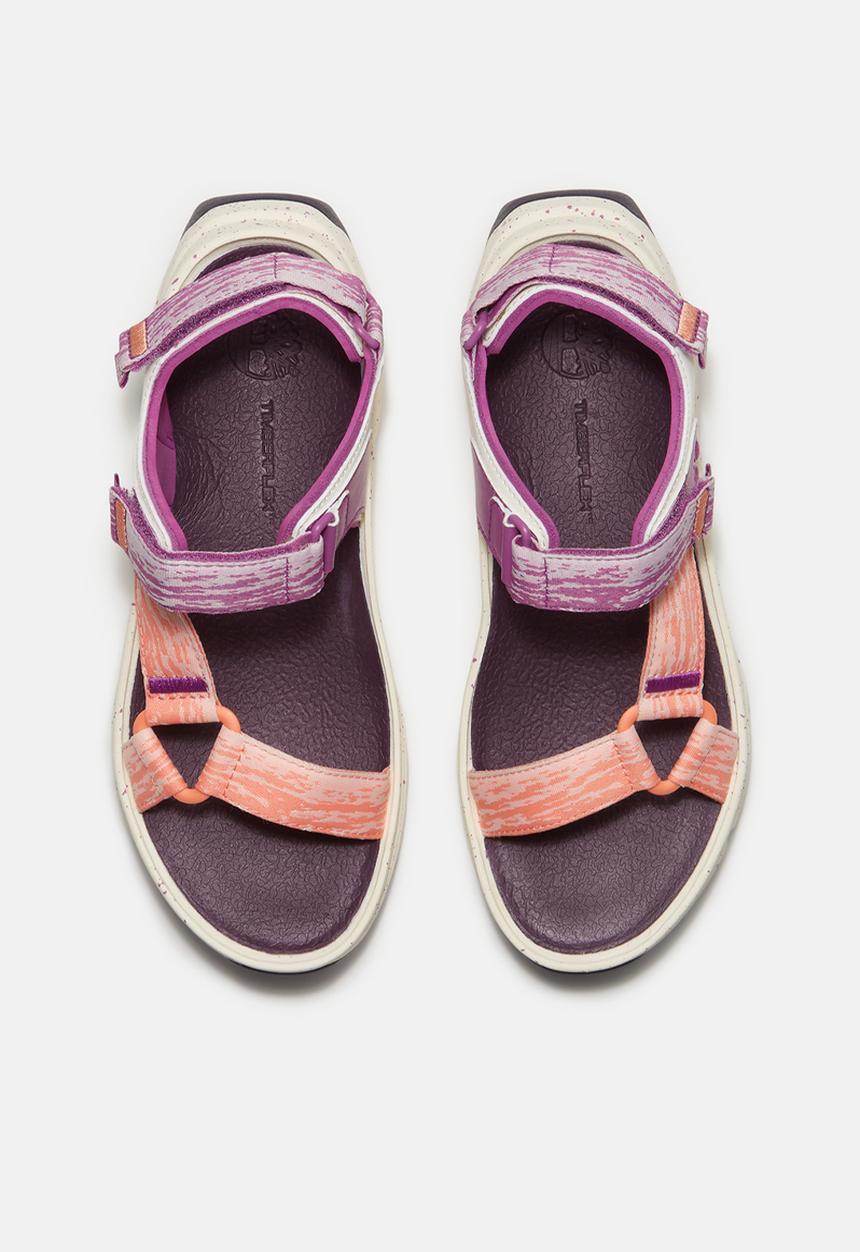 Timberland - Motion dune backstrap sandal - natural webbing w lt pink