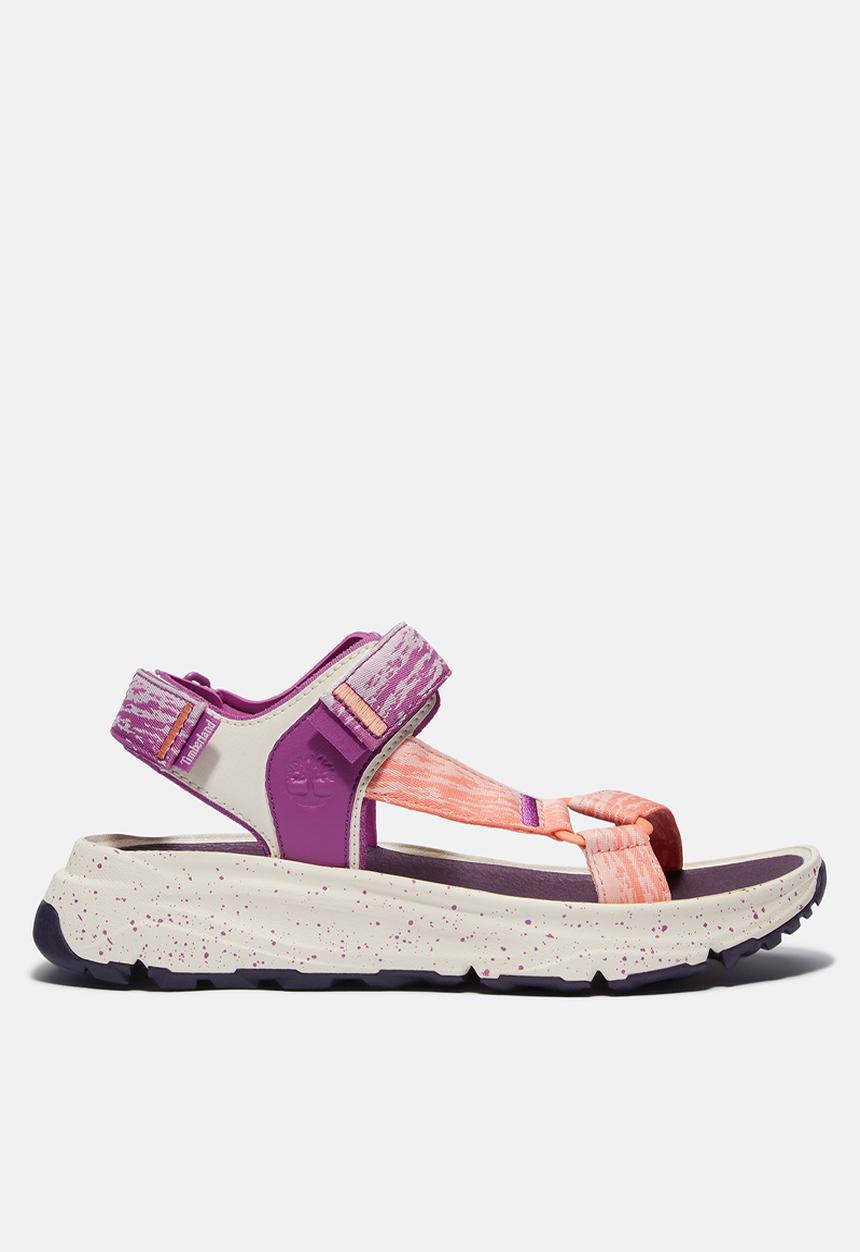 Timberland - Motion dune backstrap sandal - natural webbing w lt pink