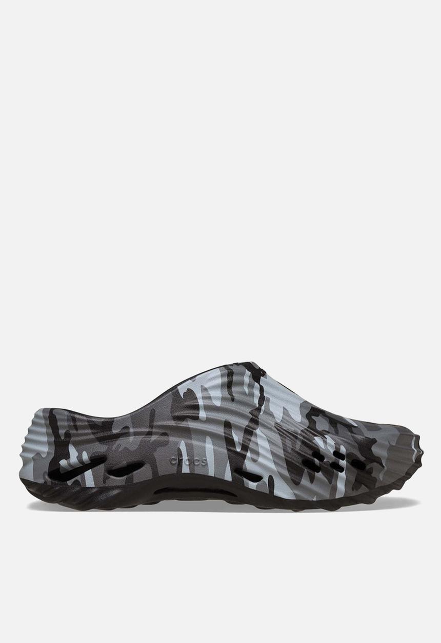 Crocs - Echo Camo Wave - Black/Slate Grey