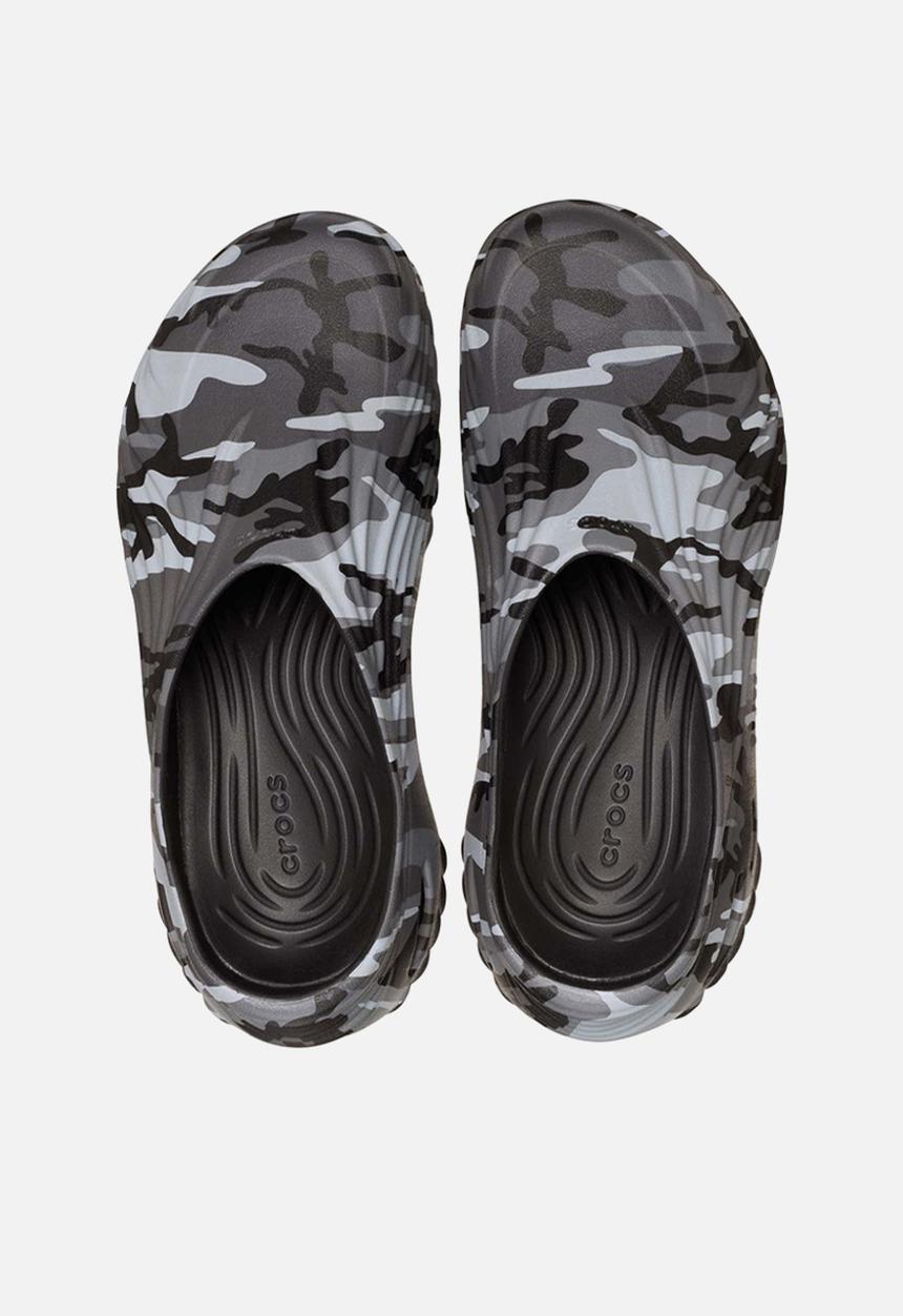 Crocs - Echo Camo Wave - Black/Slate Grey