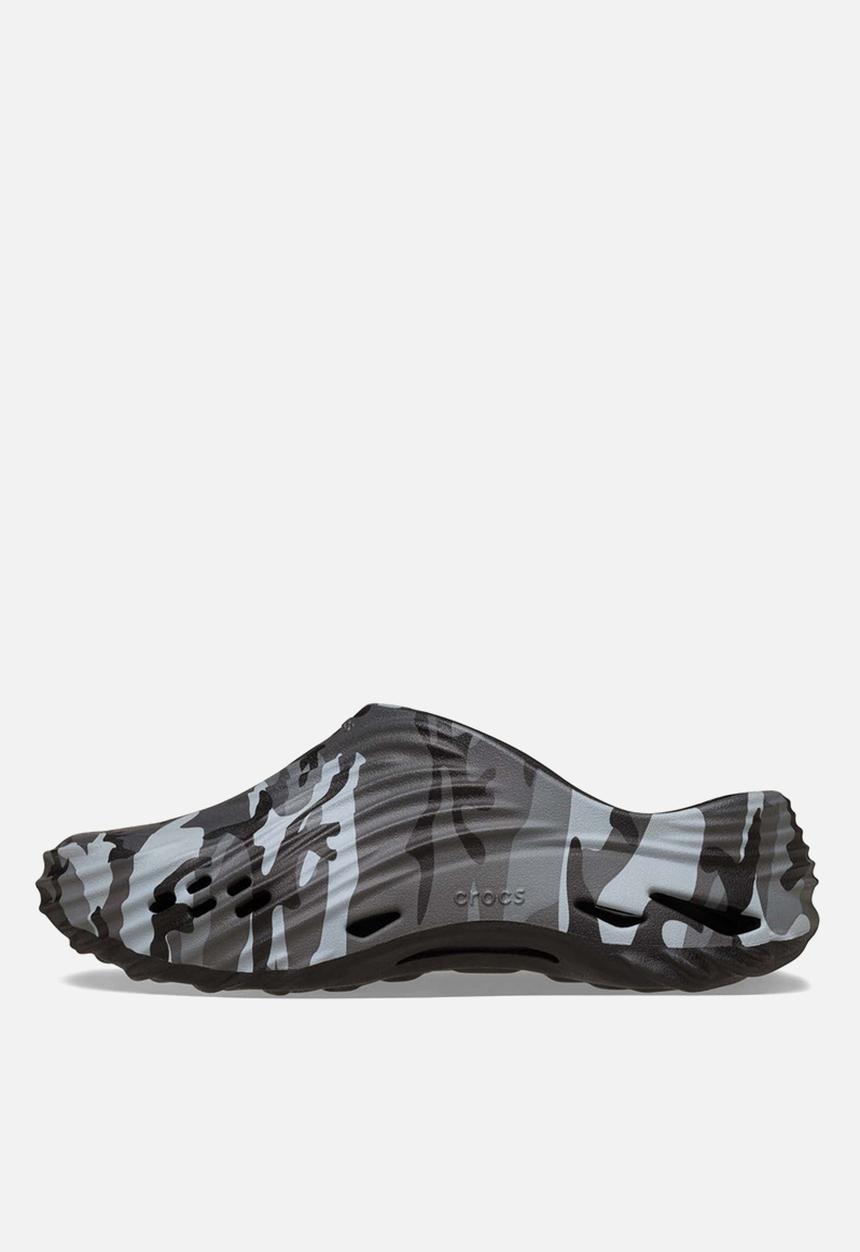 Crocs - Echo Camo Wave - Black/Slate Grey